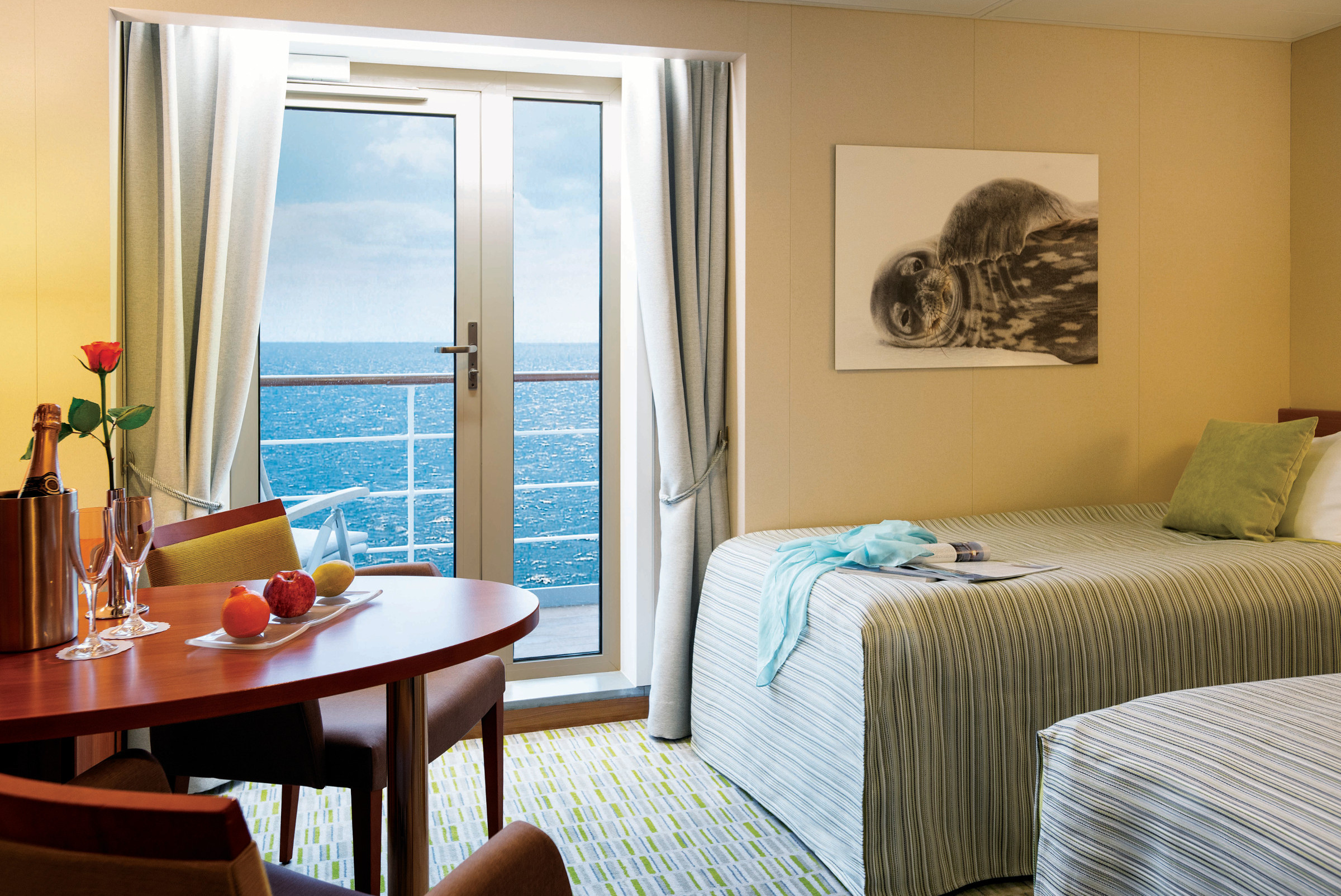 Veranda Stateroom Twin